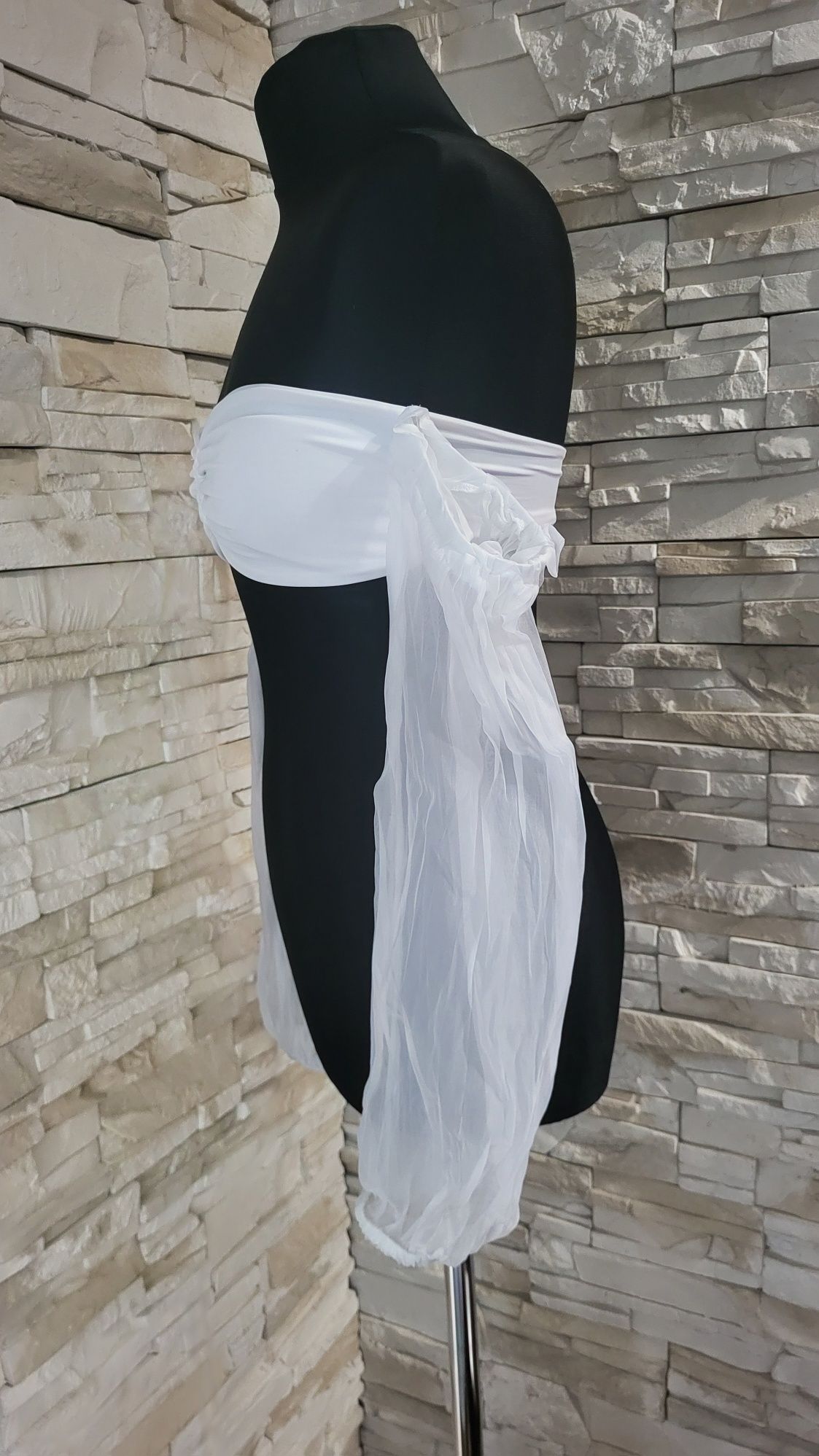 Piękny letni topik w stylu boho S M