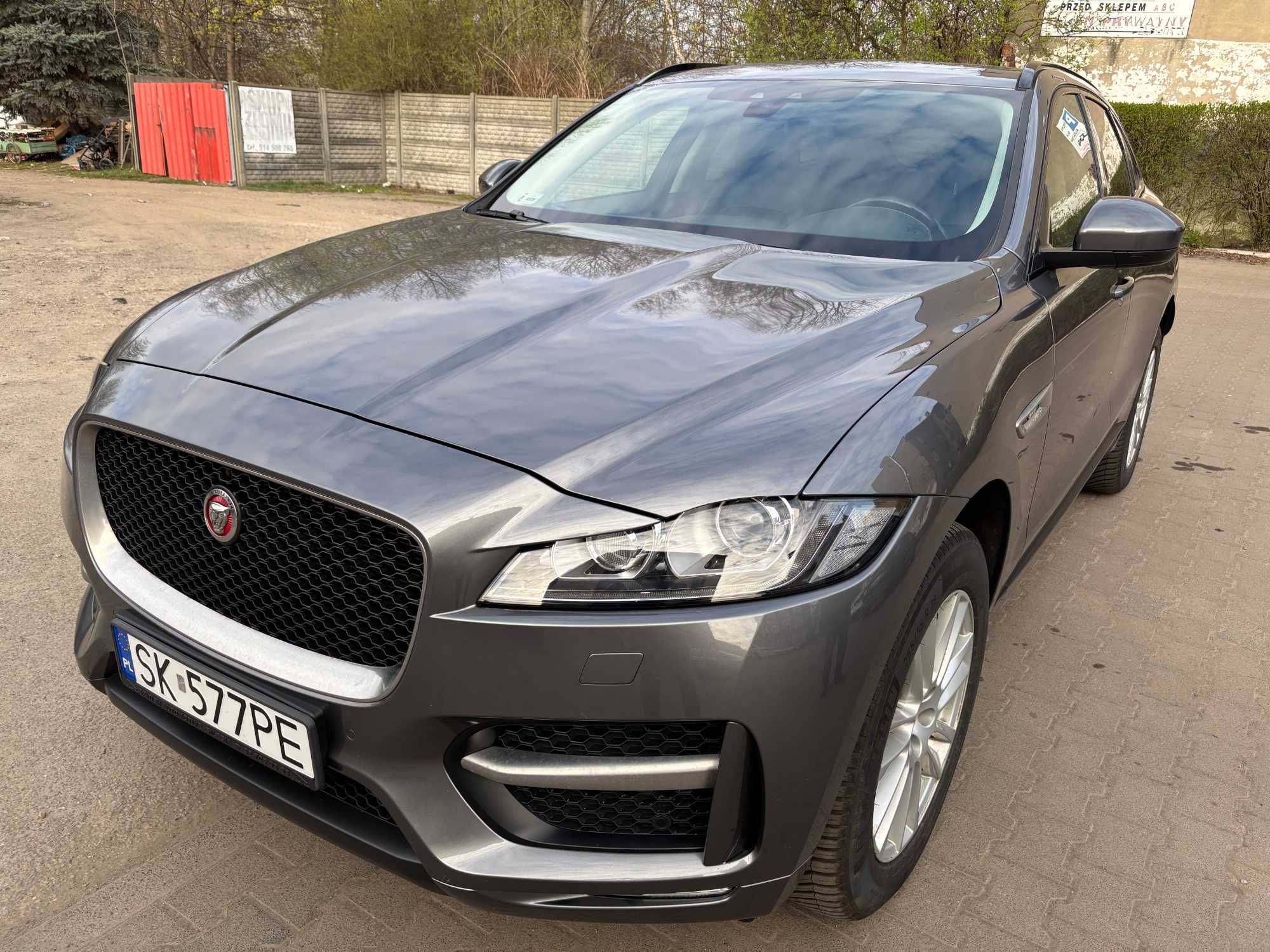 Jaguar F-Pace salon polska 1 właściciel wersja R-sport f-vat23%