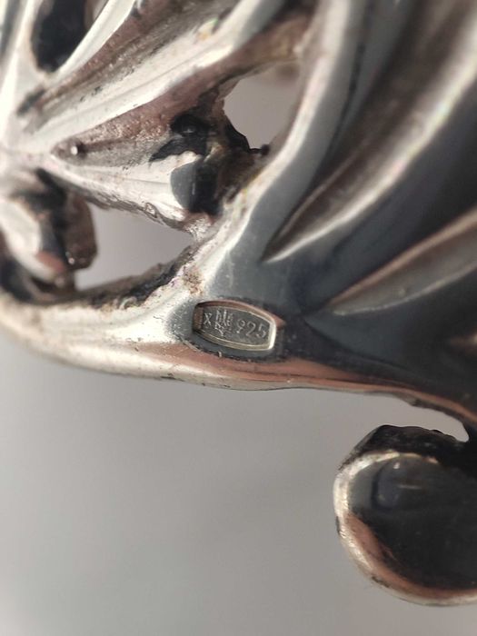 ТОВ АГАТ - Срібний образ "Георгій Побідоносець" прикрашено юв.склом