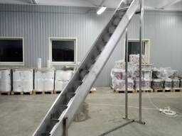 Шнековий навантажувач (погрузчик, загрузчик, конвейєр) в трубі