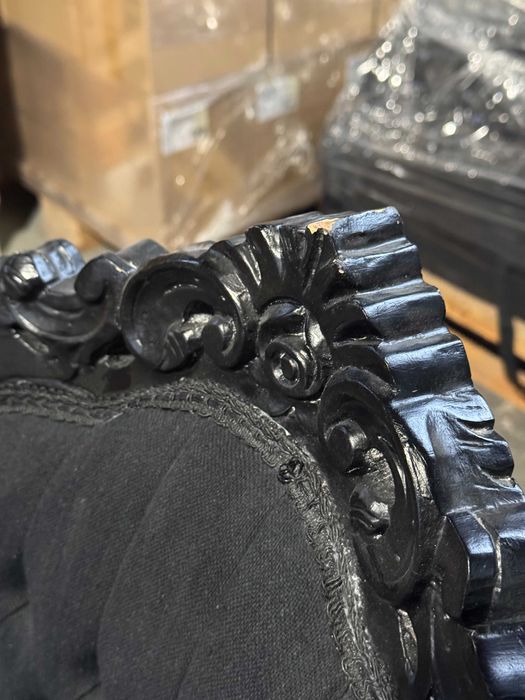 fotel w stylu barokowym