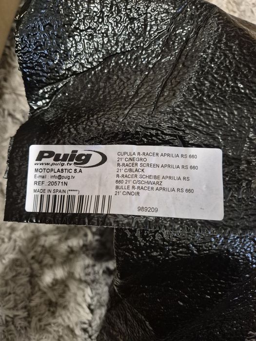 Aprilla rs660 puig owiewka