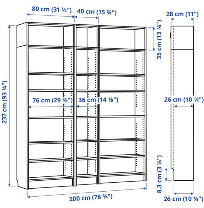 Estante IKEA Billy