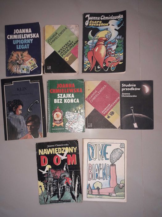 Joanna Chmielewska 9 sztuk książek