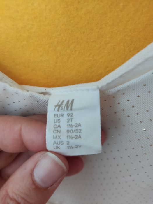 Vestido branco criança