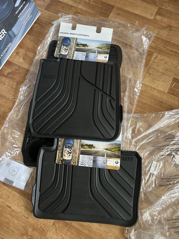 Нові коврики оригінал BMW 3 (G20,G21, F30, i-4,F34), 4 (F32,F36) велюр