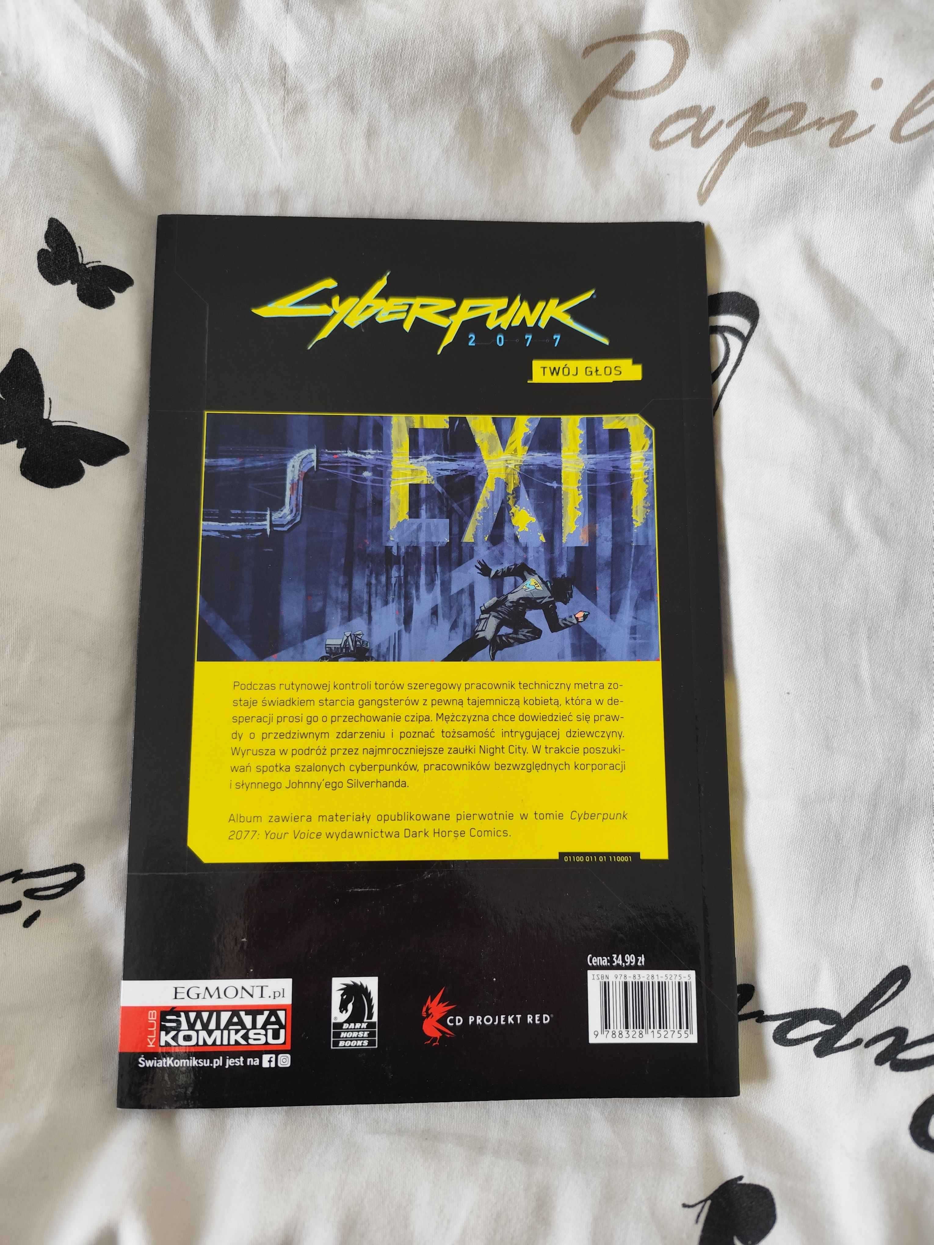 Komiks Cyberpunk 2077: Twój głos