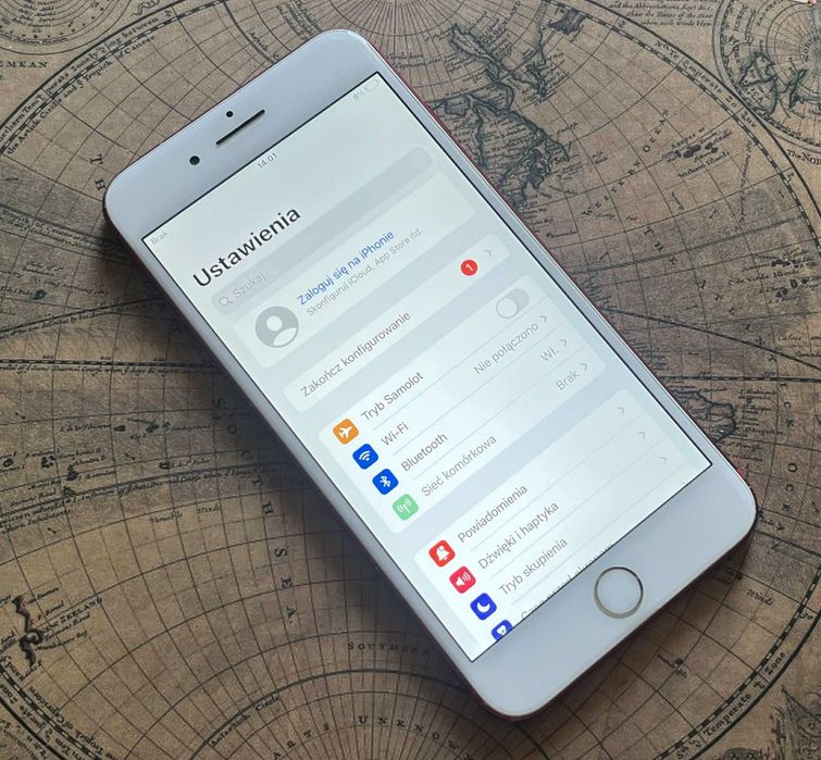 iPhone 7 Plus 256GB Red Nowa bateria Wyświetlacz idealny