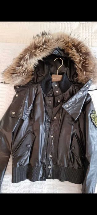 Куртка кожаная Gucci