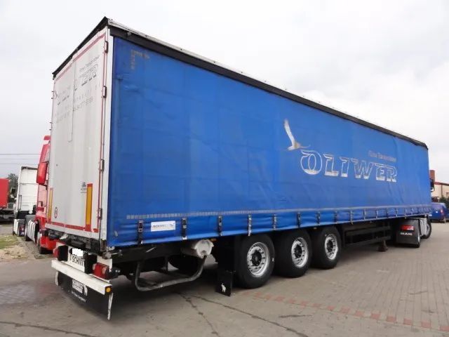 Schmitz Cargobull S01 Standard Naczepa Ciężarowa Osie Saf,  Podnoszona Oś, Stan Bardzo Dobry, 2011 Rok