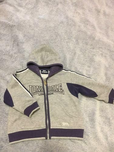 Толстовка Lonsdale оригинал рост 86