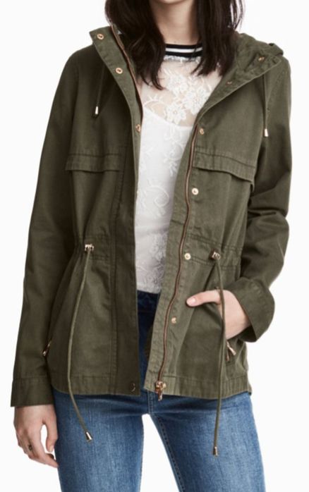 Жіноча вітровка H&M Розмір 36 Зручна Стильна
3. Осін