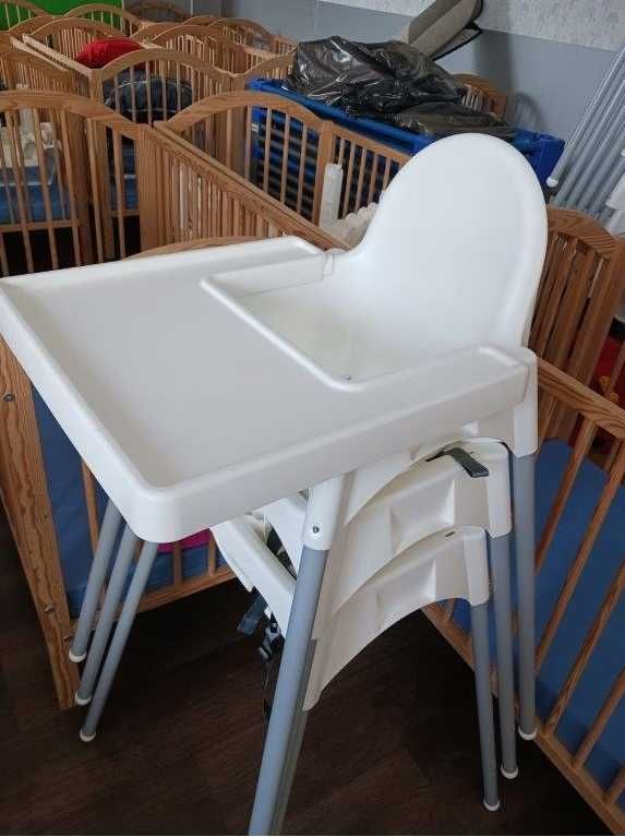 Wyposażenie żłobka / przedszkola - krzesełko do karmienia IKEA