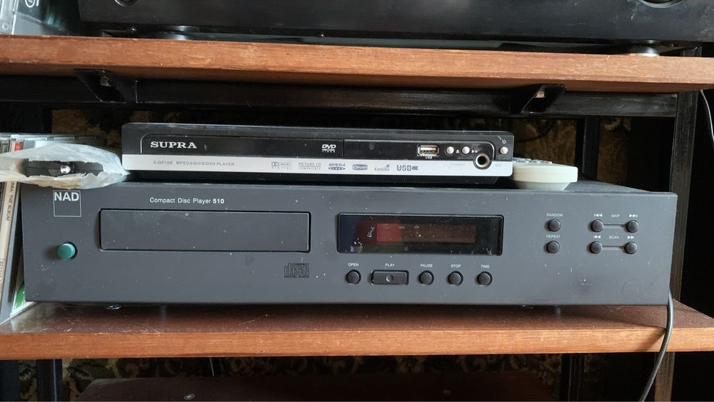 Програвачі CD  NAD 510 та Supra DP16B