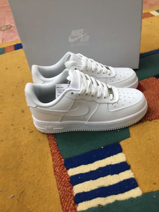 Nike-Air Force 1, ténis branco para mulher