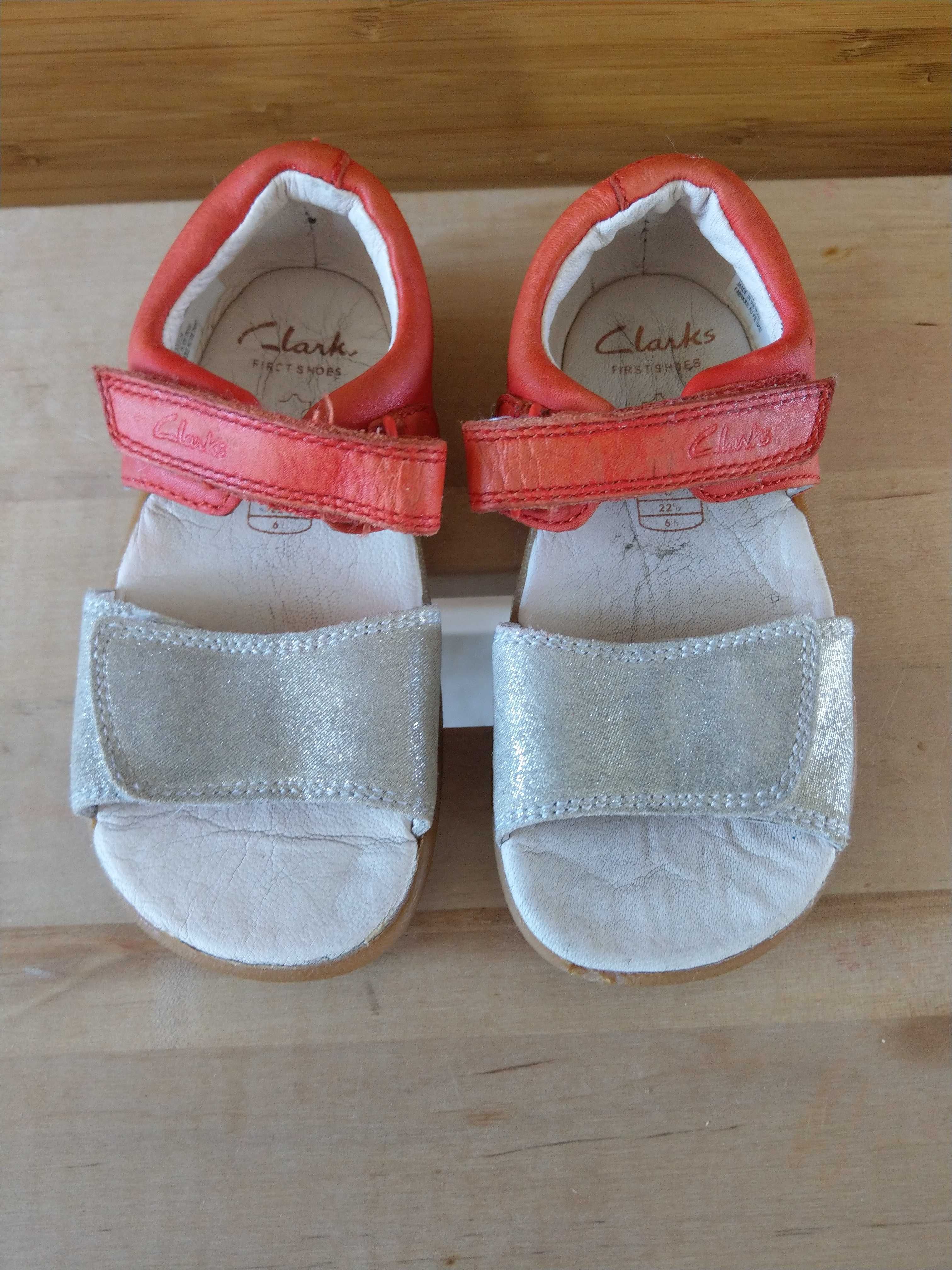 sandały Clarks 22 rozmiar