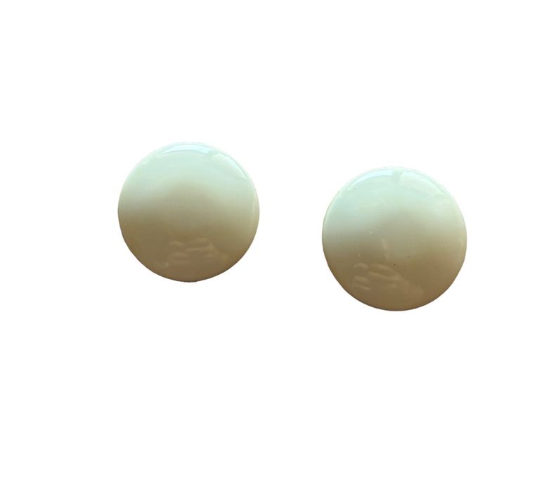 Biżuteria PRL vintage klipsy kolczyki