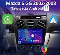 Mazda 6 GG Radio Android 4G Qled CarPlay/AA 4G Montaż