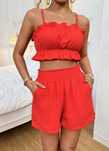 Shein komplet top+spodenki S