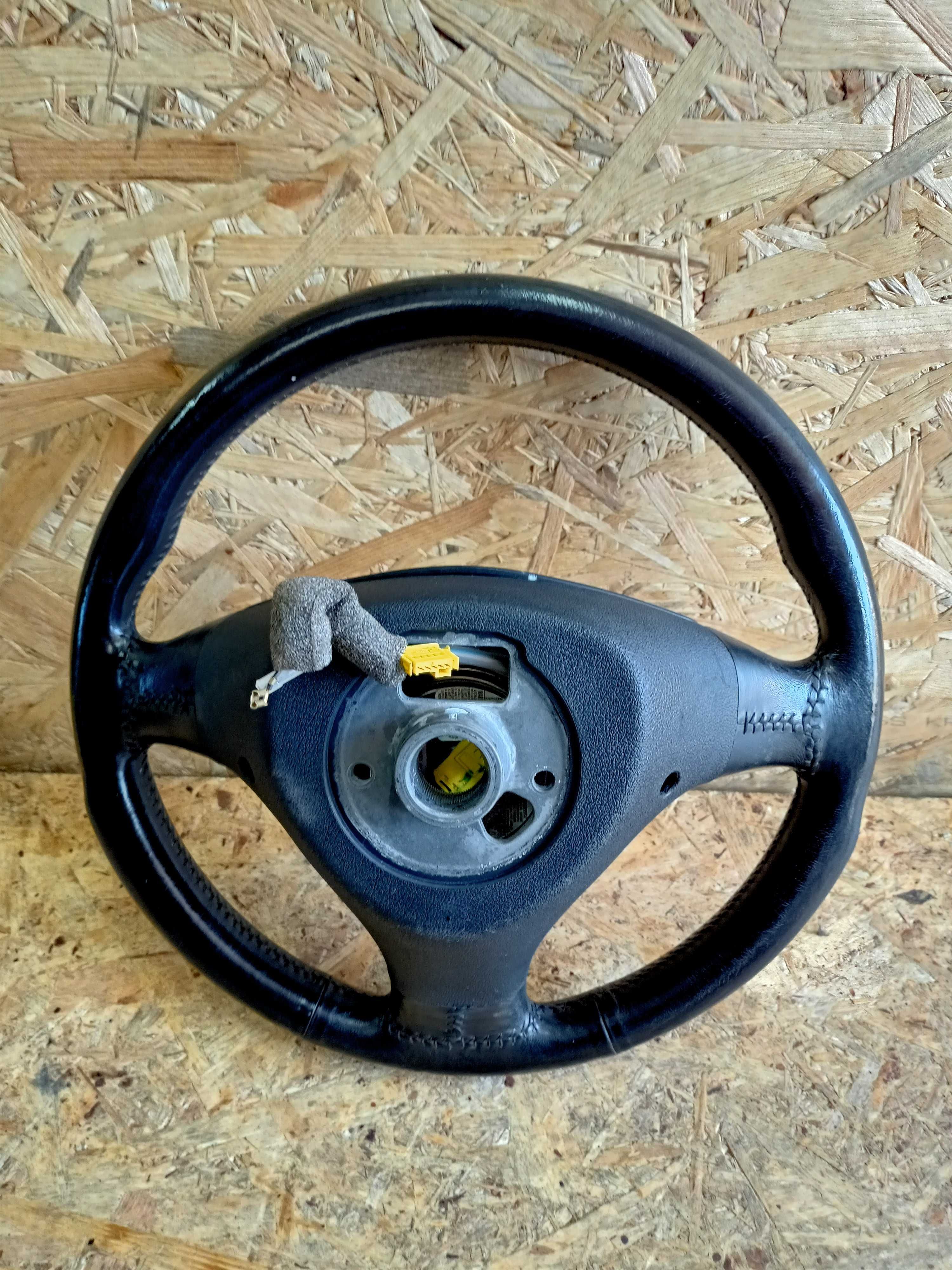 Audi A4 B6 A3 TT 8N kierownica skóra airbag oryginał demontaż
