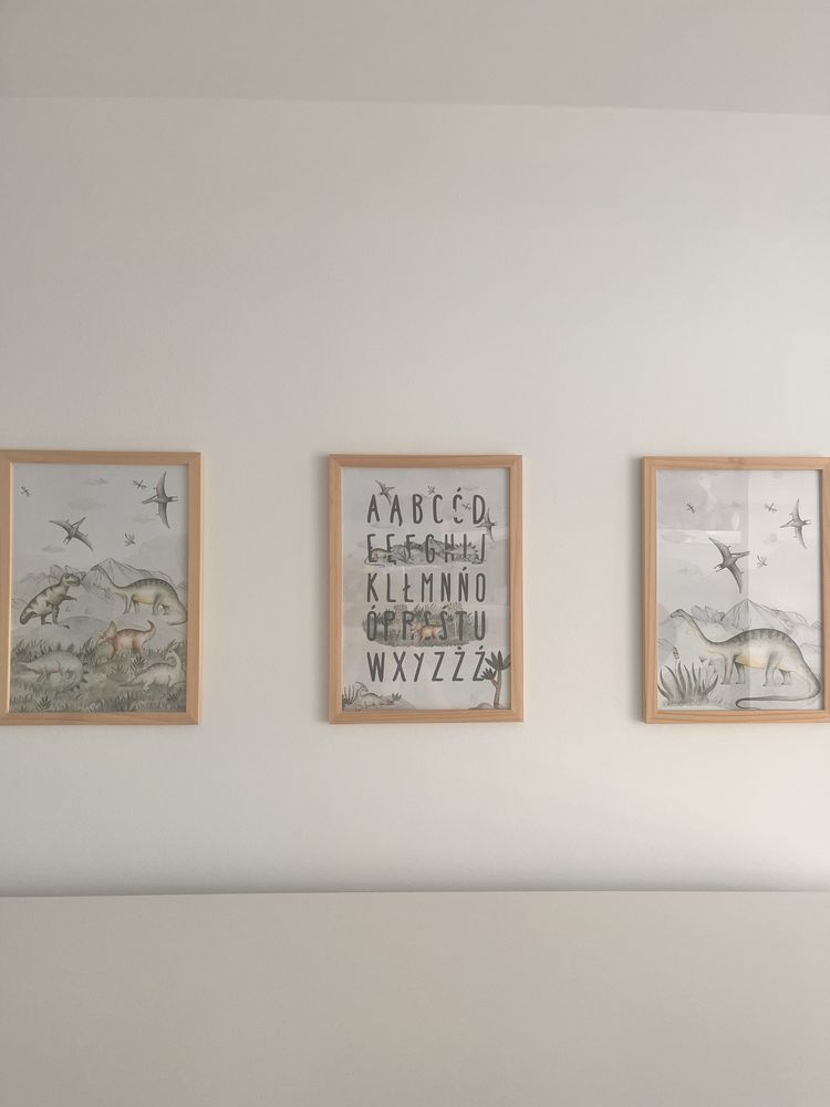 Plakat / zdjecie w ramce - dinozaury