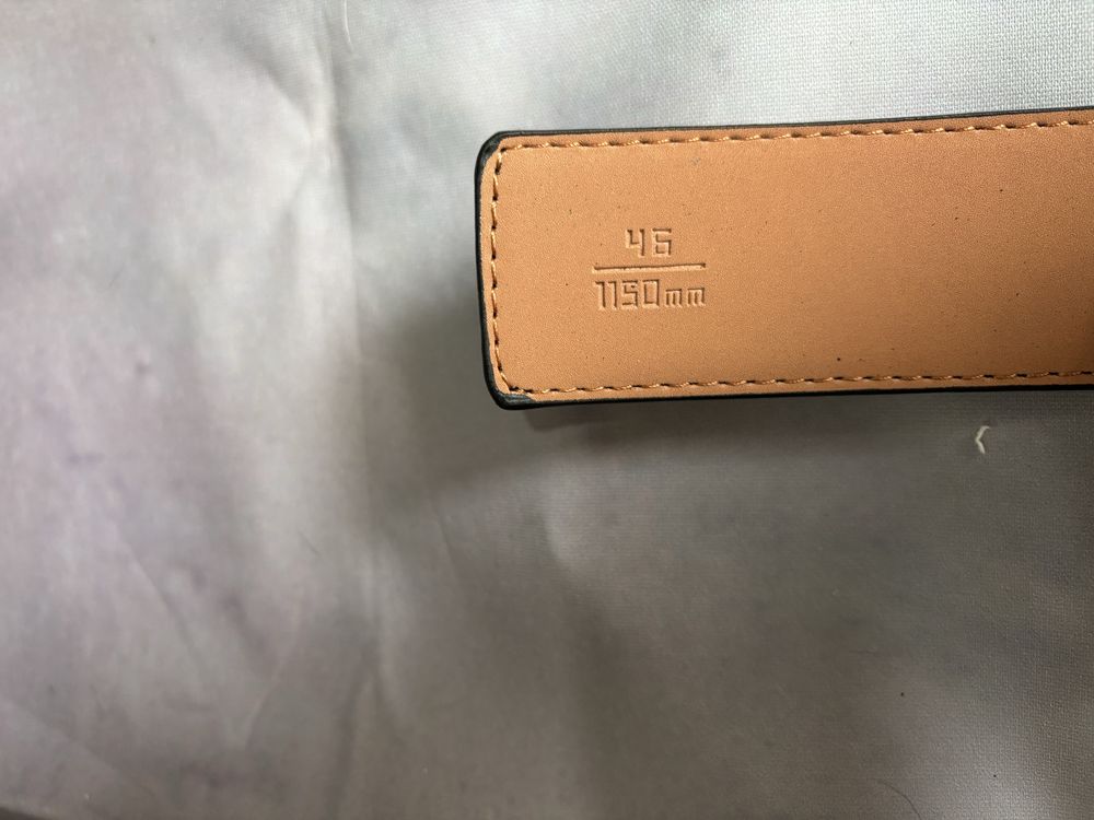 Cinto Louis Vuitton Monogram Eclipse - Fivela LV Prateada