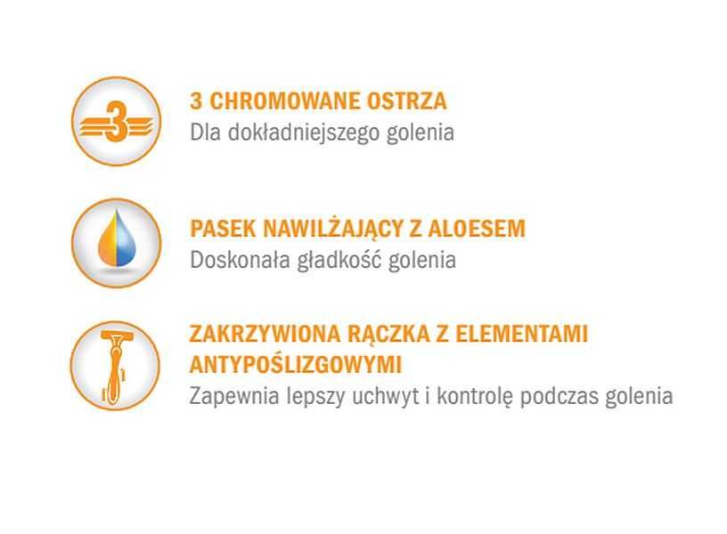 Bic 3 Action maszynka do golenia 12 sztuk