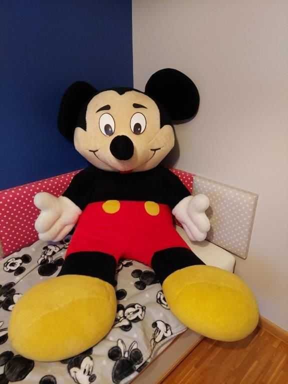 Łódź - pluszak myszka Miki Mickey duża