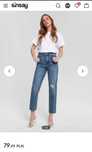 Jeansy mom high waist 44 Sinsay