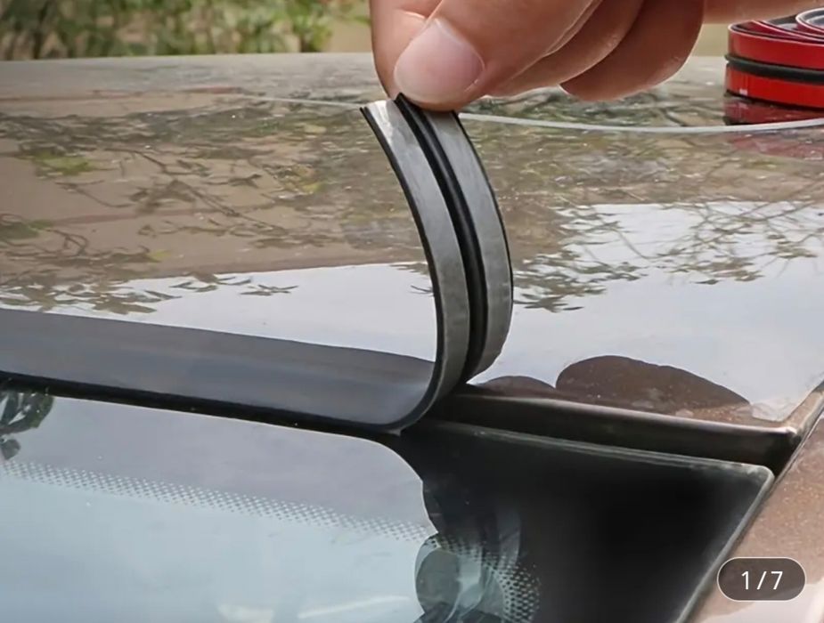 Borracha adesiva para Automóvel 1,50cmsx2mts