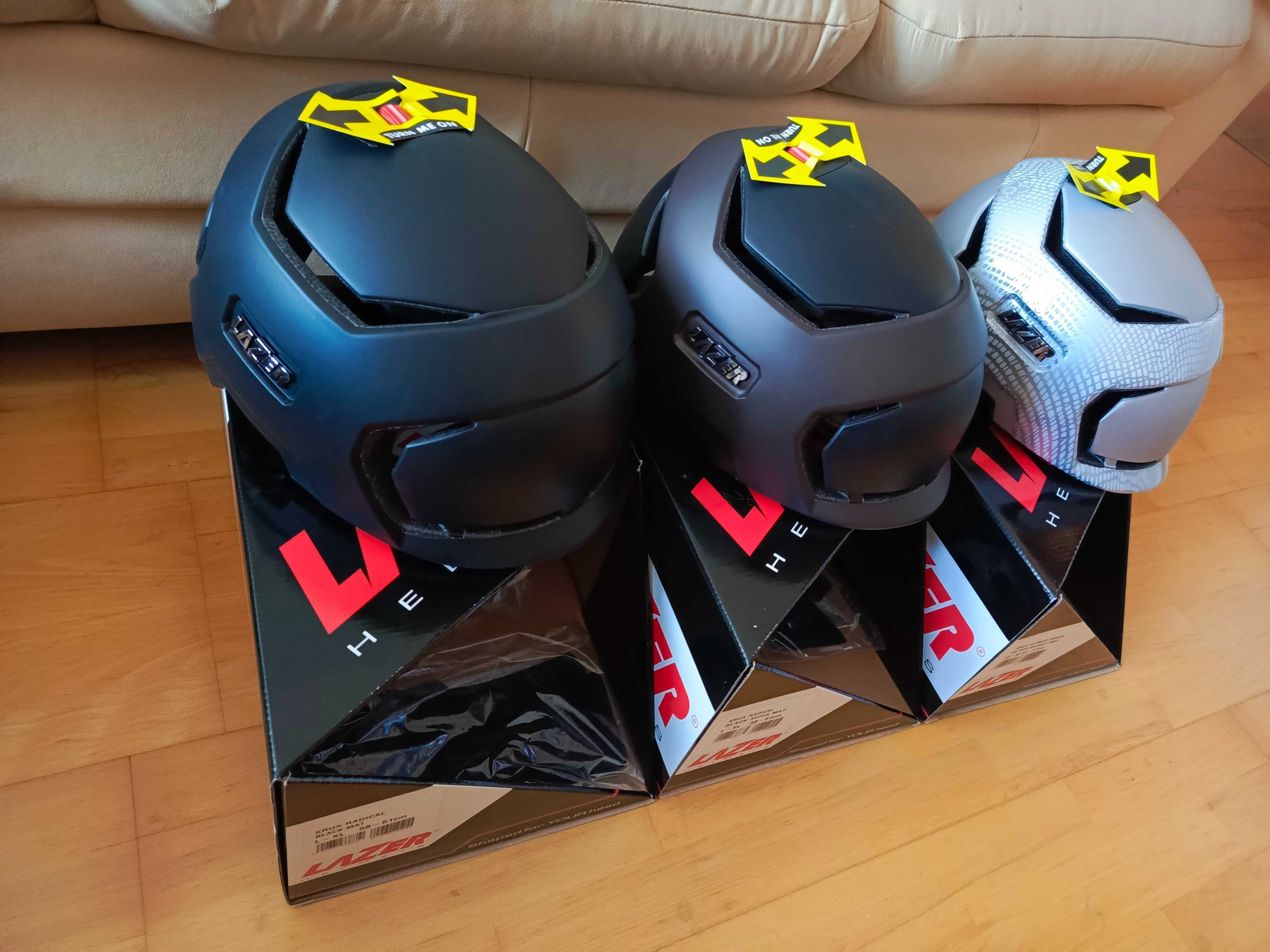 Nowe kaski rowerowe firmy Lazer