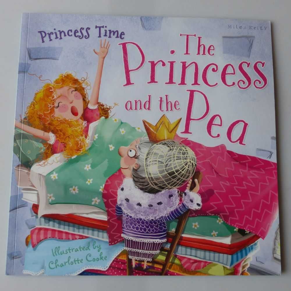 The Princess and the Pea Miles Kelly dla dzieci po angielsku królewna