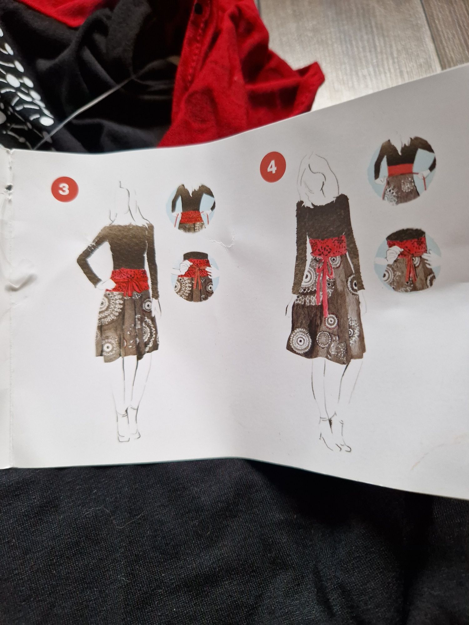 Nowa sukienka Desigual xs 4 sposoby noszenia