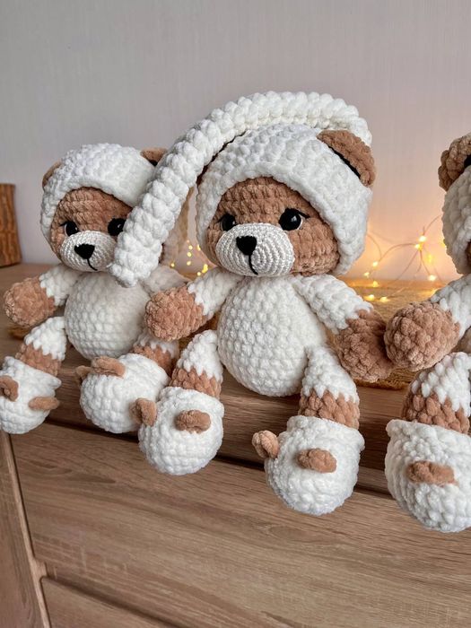 Плюшевий ведмедик зайчик для хлопчика для діачинки