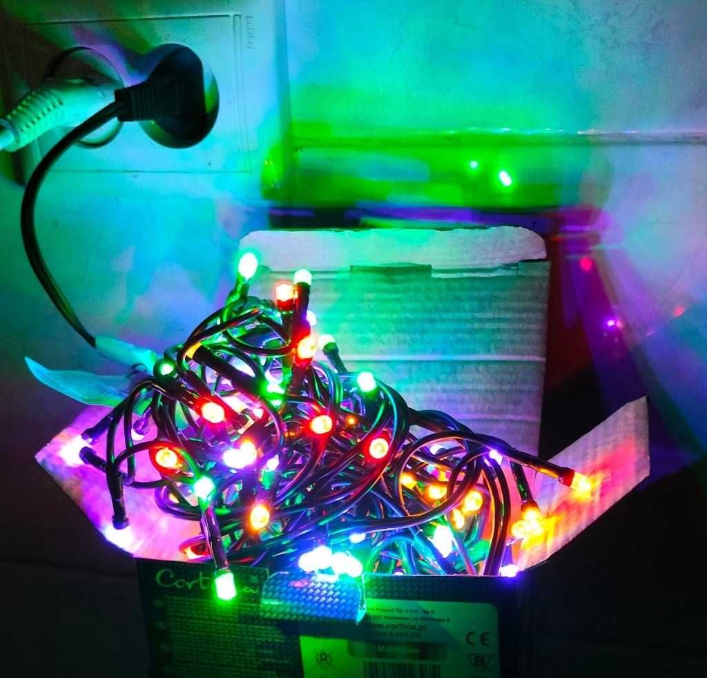 Lampki choinkowe LED 100 szt.