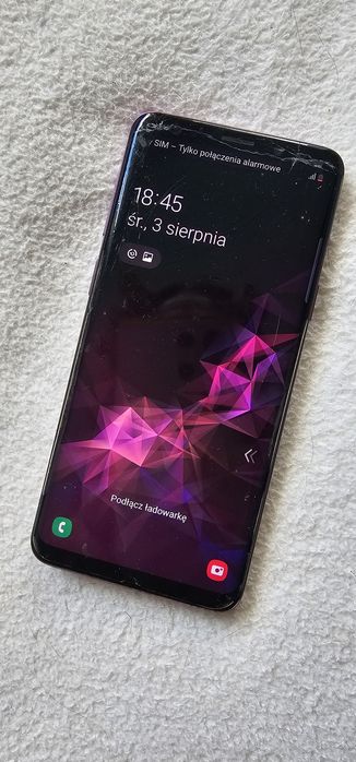 Samsung Galaxy S9 Lilac Purple – sprawny, z oryginalnym pudełkiem
