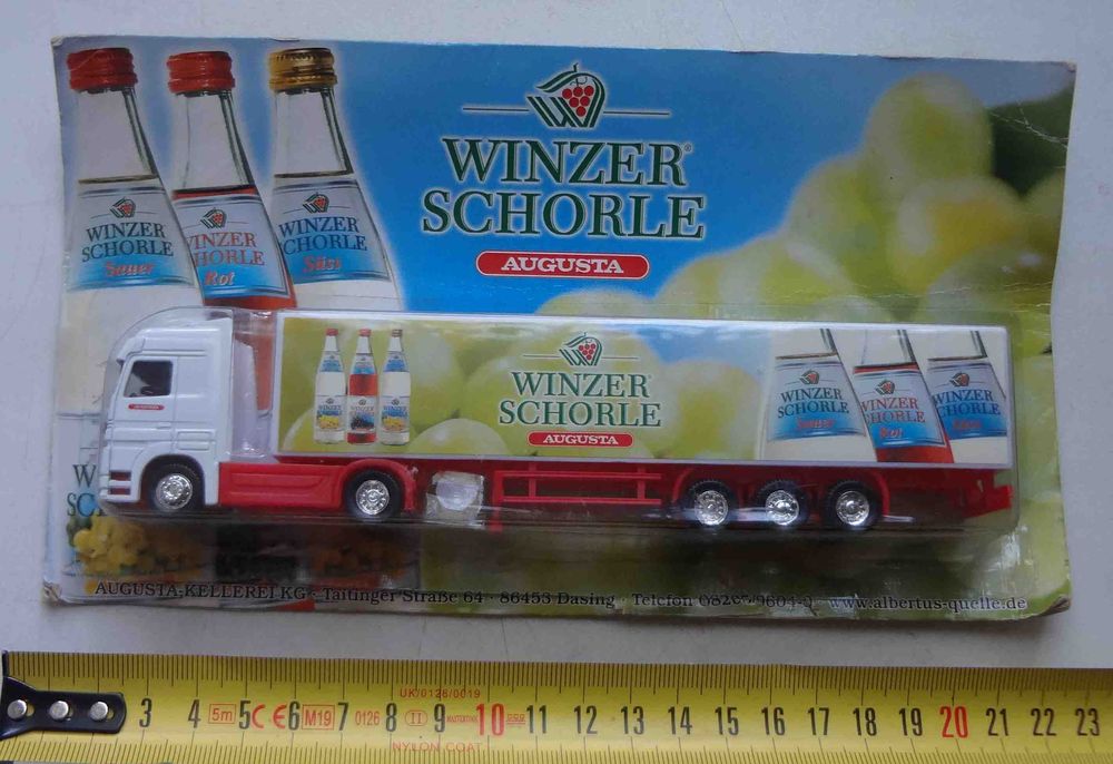 Эксклюзивная модель грузовой машинки, запечатанная (9) Winzer