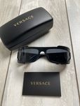 Екстрамодні чорніі і окуляри  4446  GB1/87 від Versace!