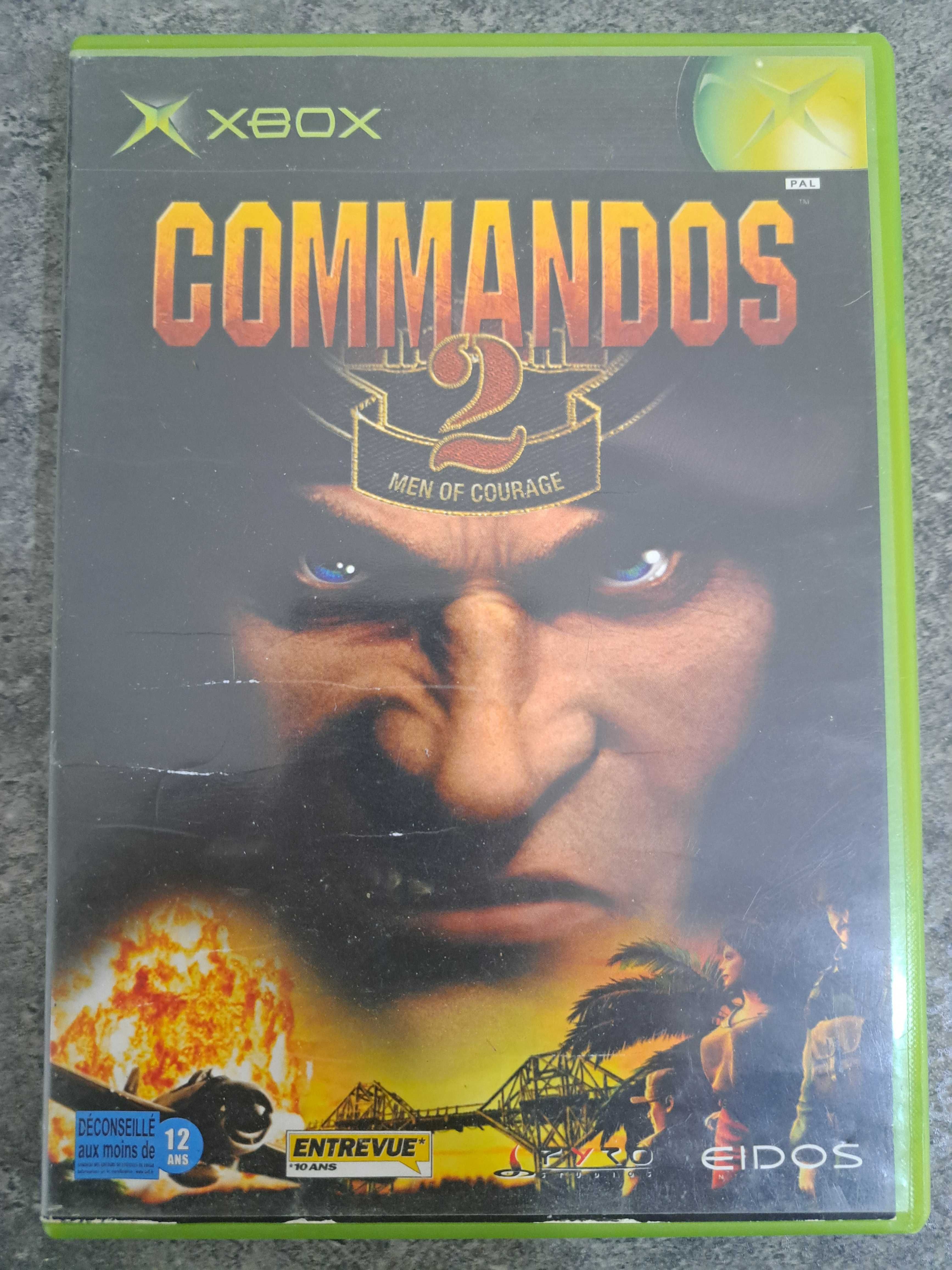 Jogo XBOX Clássica - "Commandos 2 Men of Courage"