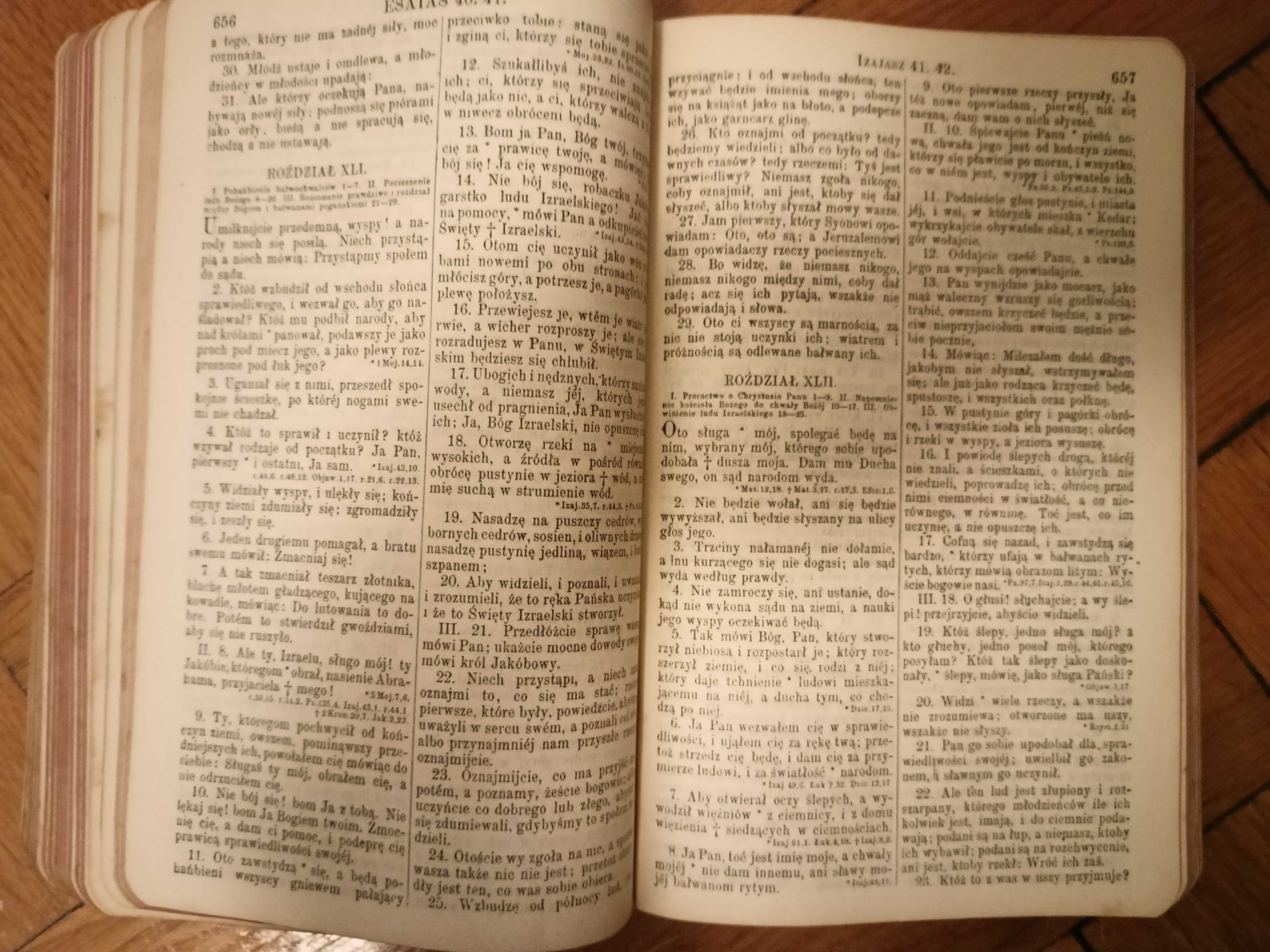 Biblija Święta Wszystko Pismo Święte, wyd. 1920