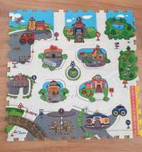 Mata puzzle piankowe Chicco miasto