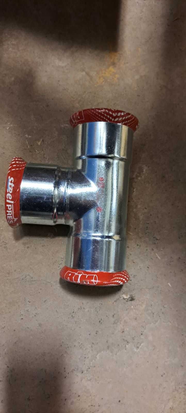 Kształtki hydrauliczne stal zaprasowywana