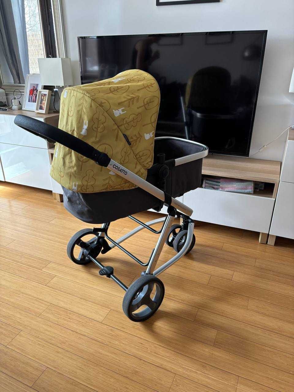Dziecięcy wózek Cosatto Giggle Mix 3 w 1.