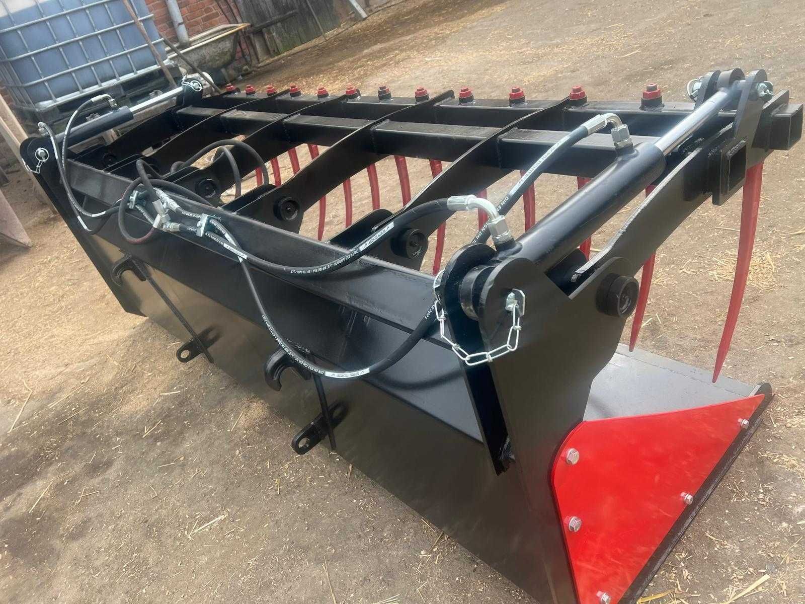 Krokodyl do obornika do ładowarki/ ładowacza czołowego 2.2m 2.0m 1.8m