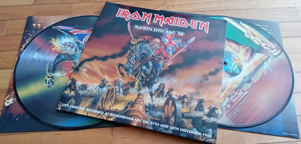 Vinil: Iron Maiden - Maiden England '88 2xLP pic disc (LER DESCRIÇÃO)