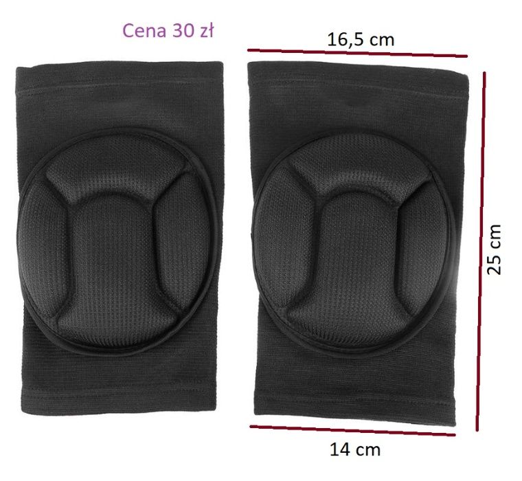 Ochraniacze Sportowe Protektory Kolan Piankowe