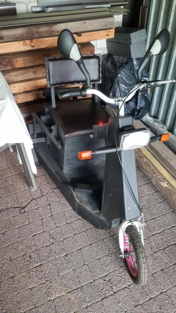 Pojazd wózek elektryczny dla dorosłych samoróbka