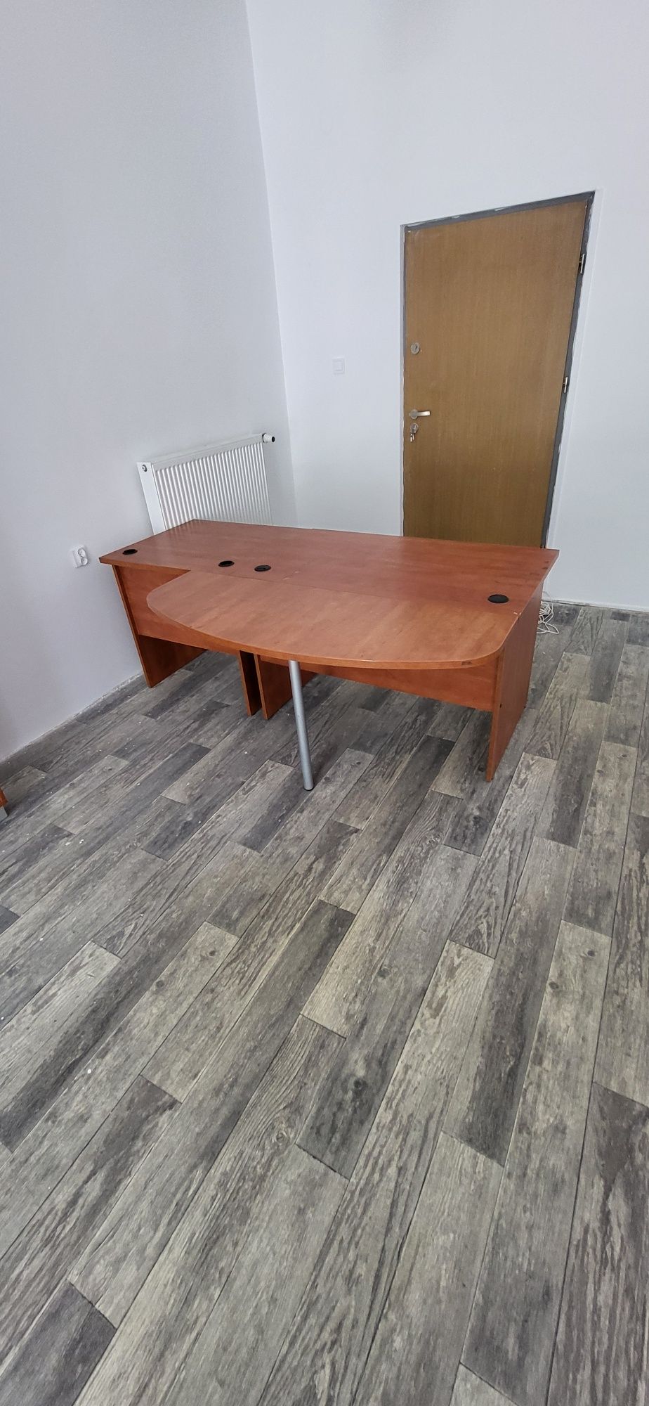 Biurko duże zestaw kolor calvados