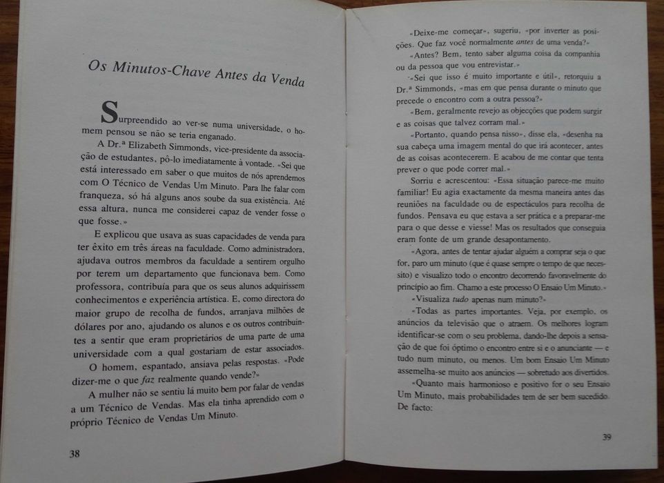 O Técnico de Vendas (Um Minuto) de Spencer Johnson e Latrry Wilson