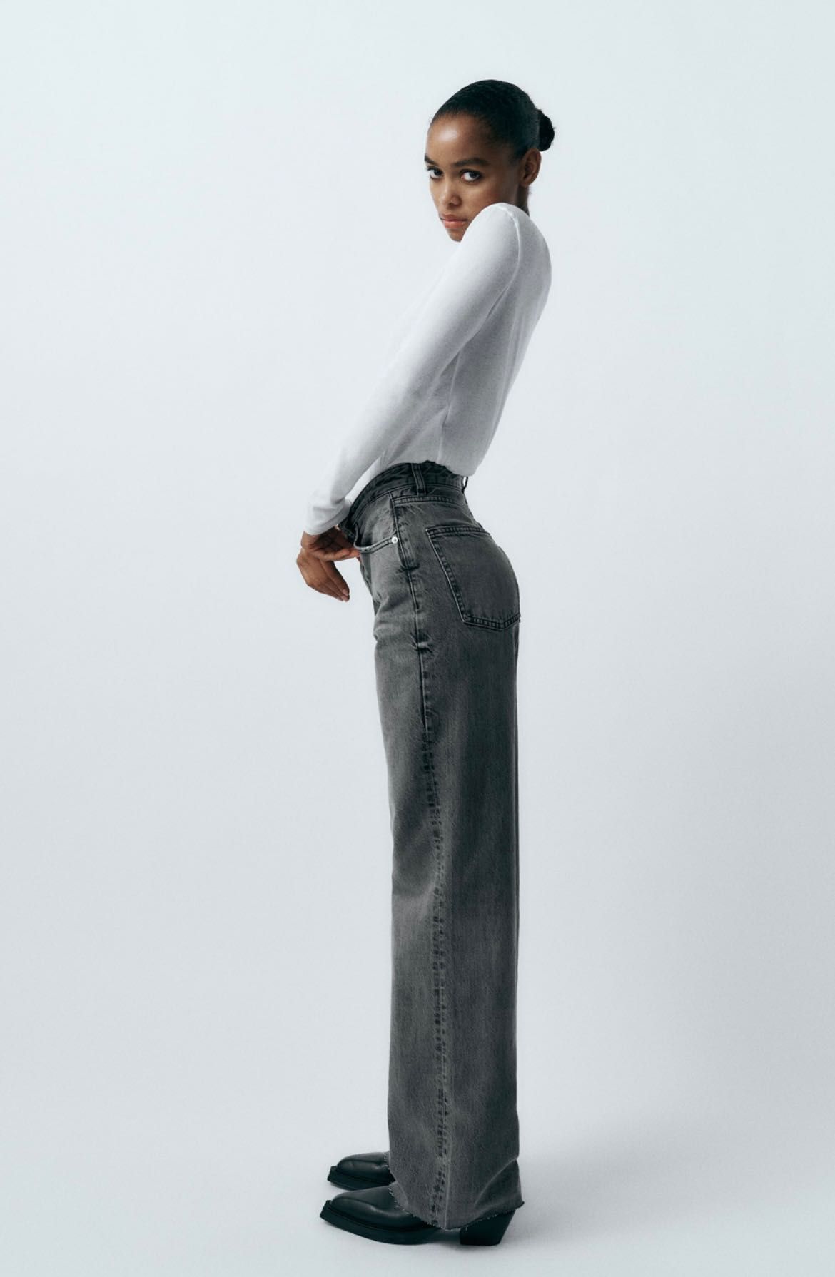 Zara - Hight Waist|Wide-Leg jeans
